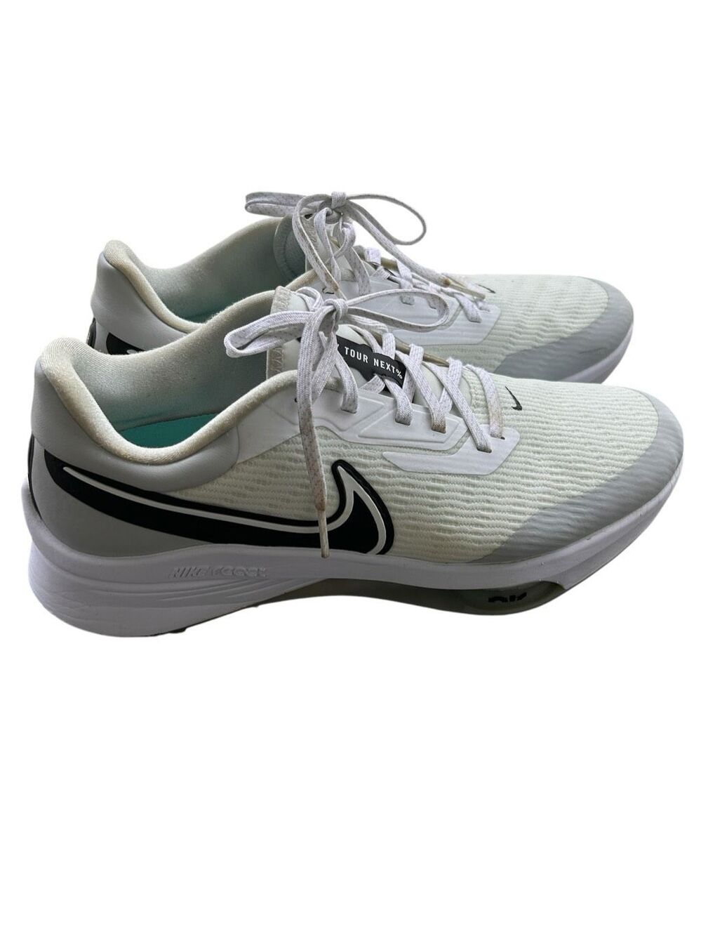 Nike Air Zoom Infinity Tour Next % Golf Shoes White Grey Size 10. DC5221-105